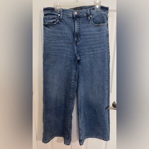 Banana Republic Factory Denim Wide Leg Jeans
